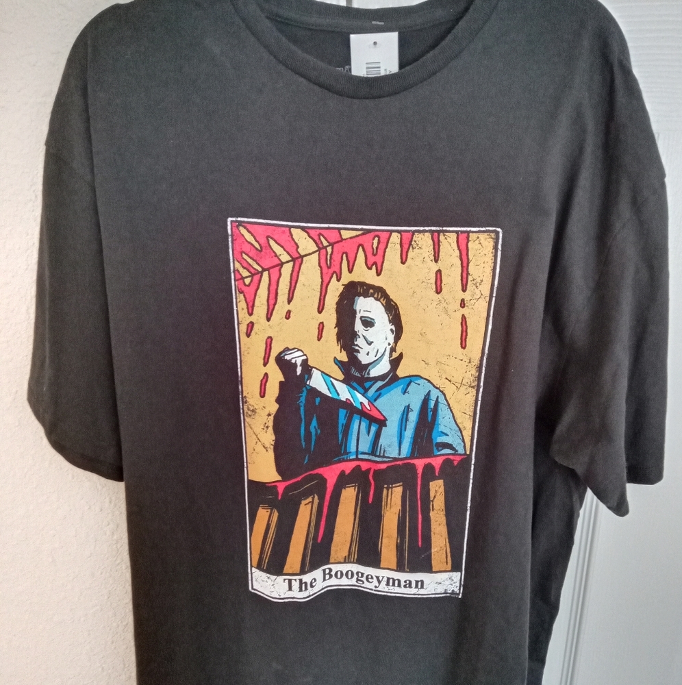 Men's Short Sleeve Michael Myers T Shirt XXL by Spirit Halloween NWT